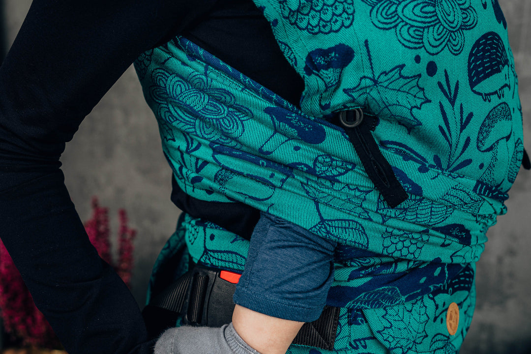 Lenny Lamb Hybrid Half Buckle, Bomuld, Under The Leaves