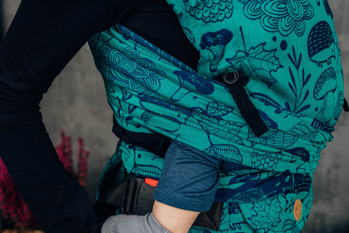 Lenny Lamb Hybrid Half Buckle, Bomuld, Under The Leaves