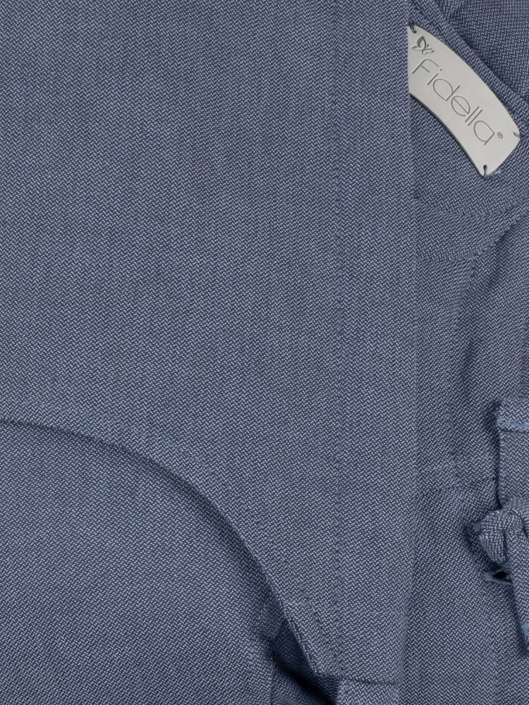 Fidella FlyClick Halfbuckle Bæresele, Chevron Denim Blue