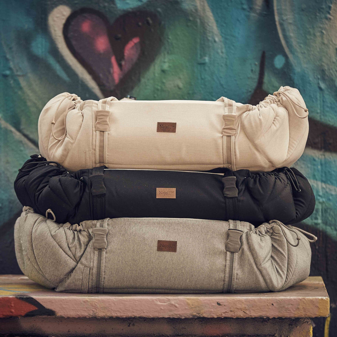 Najell SleepCarrier Lift + Babynest, Vol 3, Stormy Grey