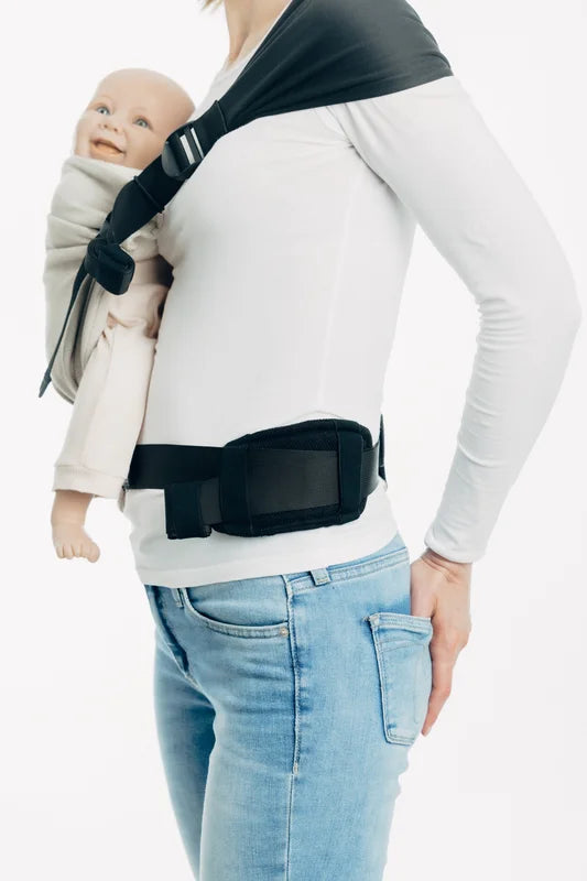 Lenny Lamb lændestøtte, Standard, Sort