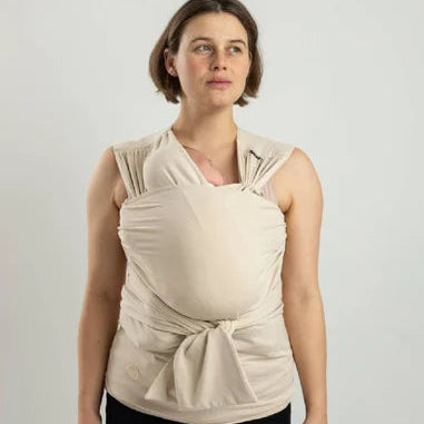 Najell Wrap Bære T-shirt / Strækvikle, Powder Beige