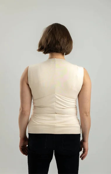 Najell Wrap Bære T-shirt / Strækvikle, Powder Beige
