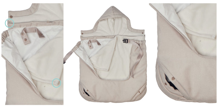Najell All Weather BæreCover, Sandy Beige
