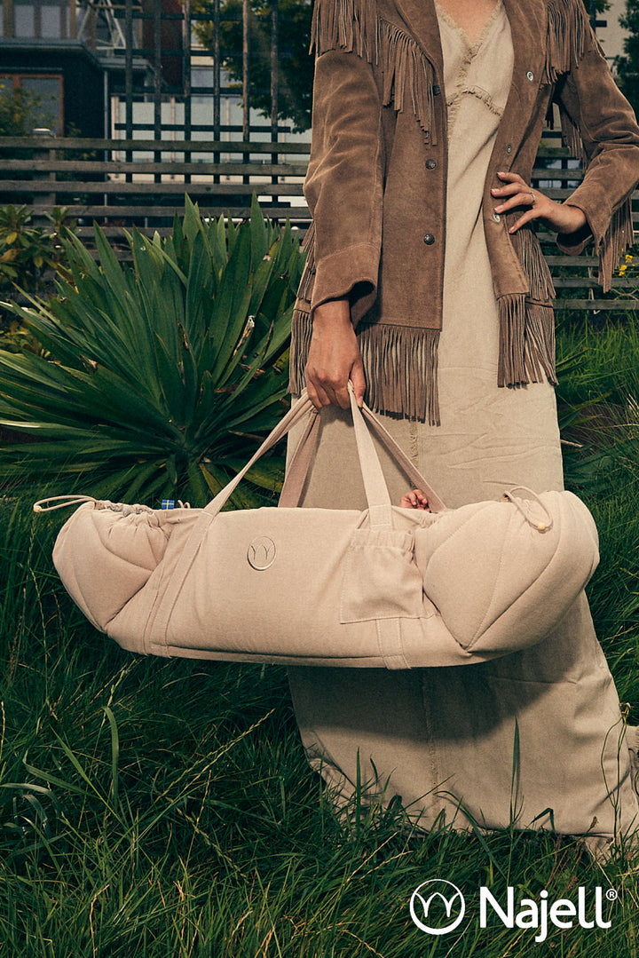 Najell SleepCarrier Lift + Babynest, Vol 3, Eco Beige