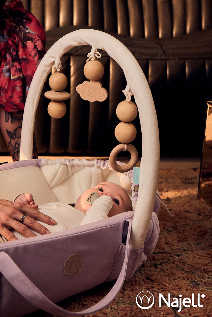 Najell Aktivitetsstativ til Sleepcarriere, Ivory White