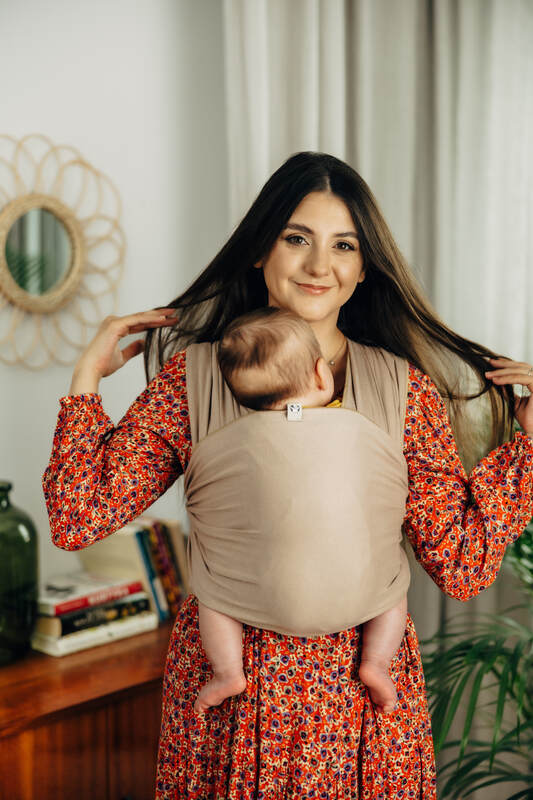 Lenny Lamb Strækvikle, Nude Beige