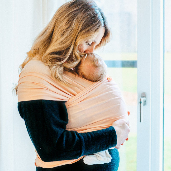Hana Baby Strækvikle med bambus, Dusty Rose