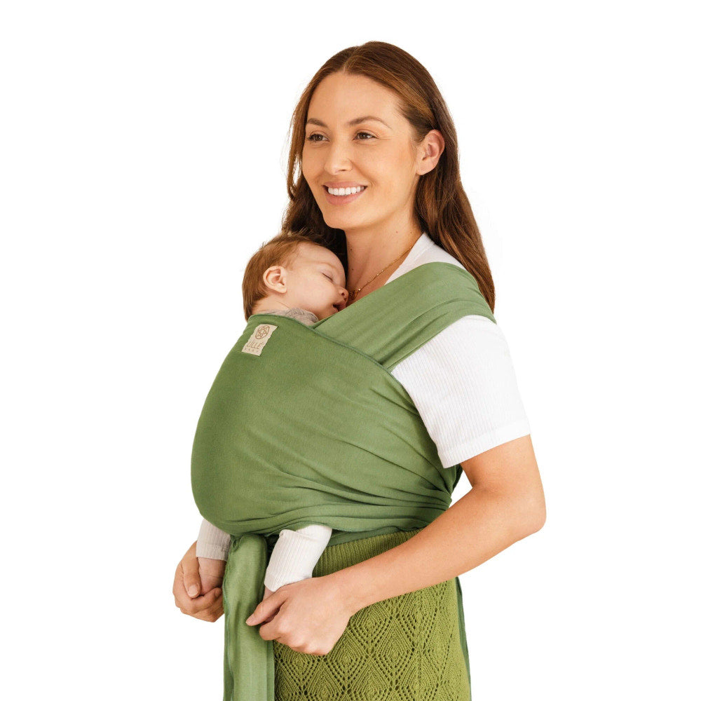 LILLÉbaby Wrap - Dragonfly, Strækvikle-sele, Moss/Grøn