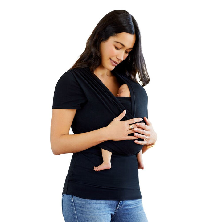 Moby Bump & Beyond, bære t-shirt / strækvikle, Sort