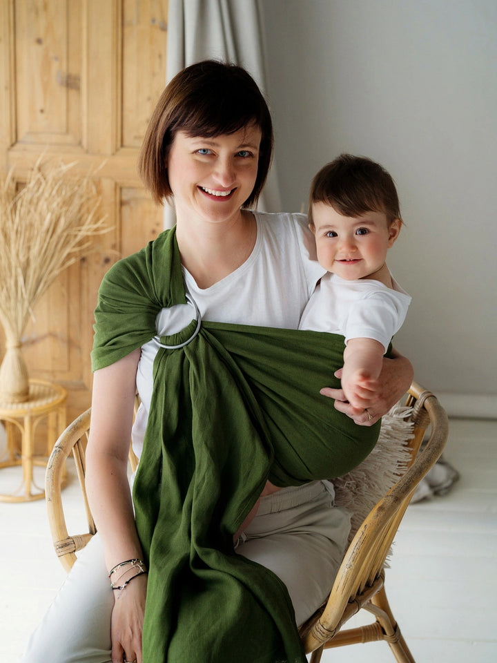 Little Frog Ringslynge, Pure Linen Moss