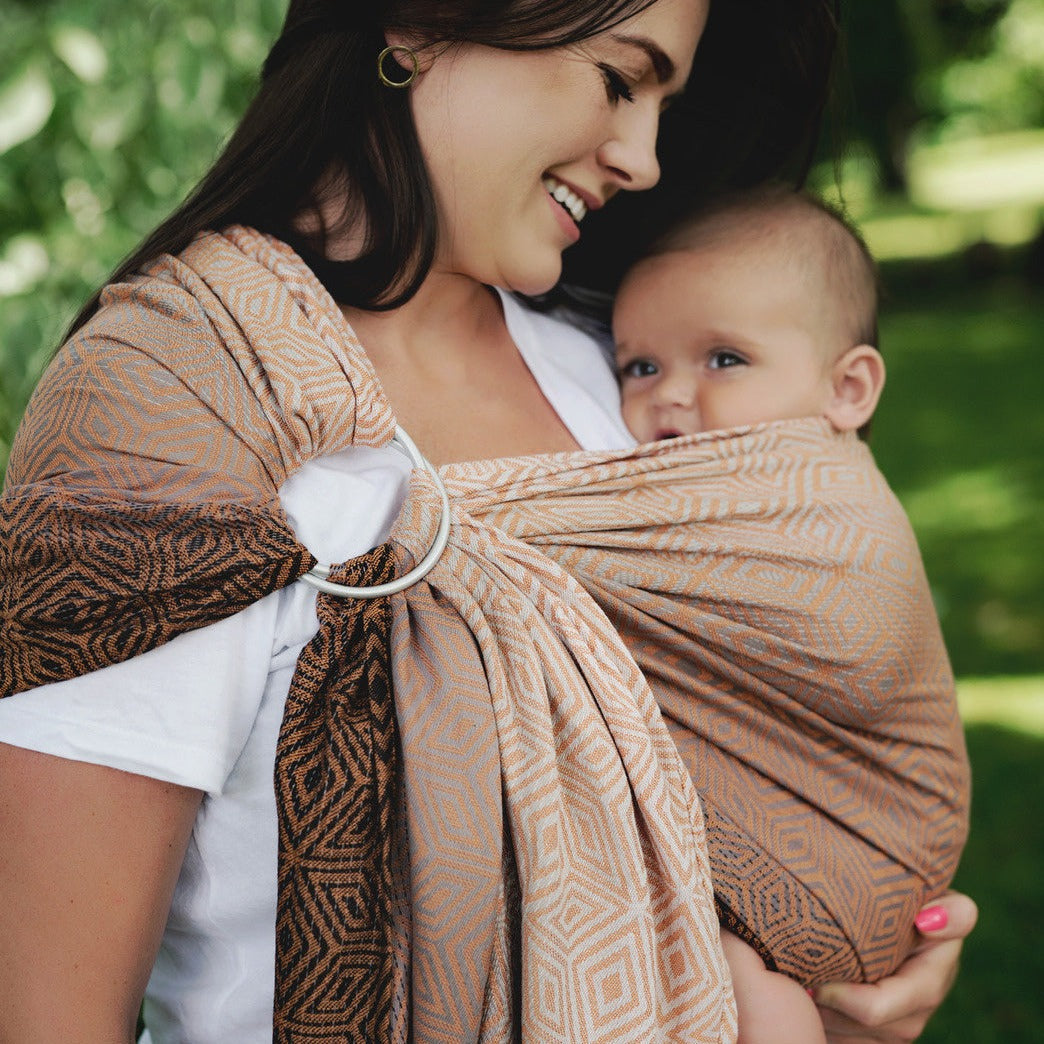 Little Frog Ringslynge, Tencel, Foxy Cube
