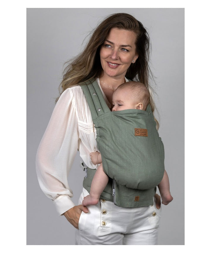 Isara Elite, Bæresele, Hør, Sage Green Linen