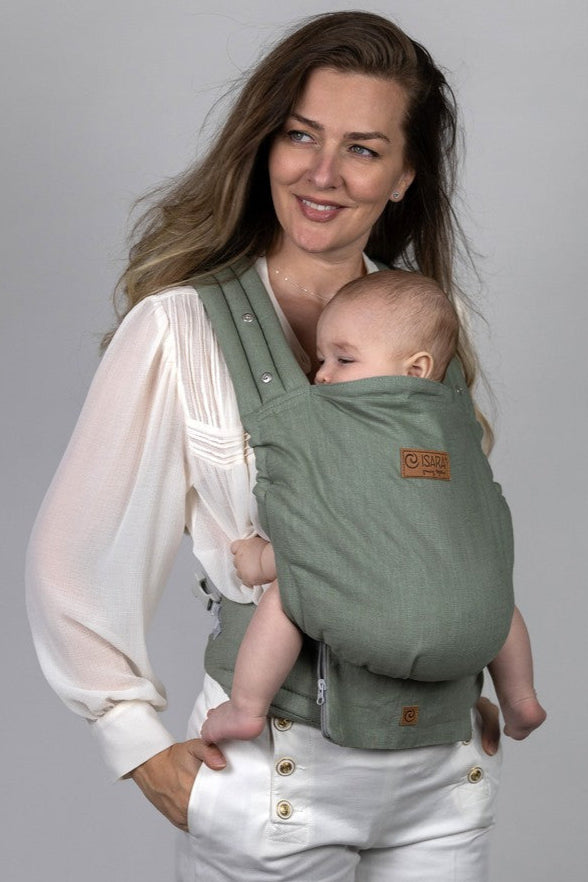 Isara Elite, Bæresele, Sage Green Linen