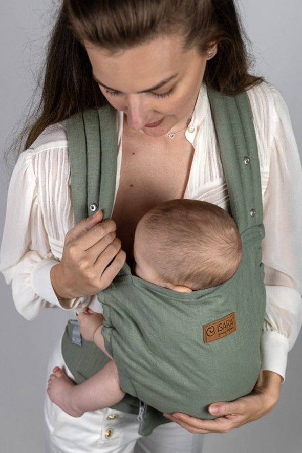 Isara Elite, Bæresele, Sage Green Linen