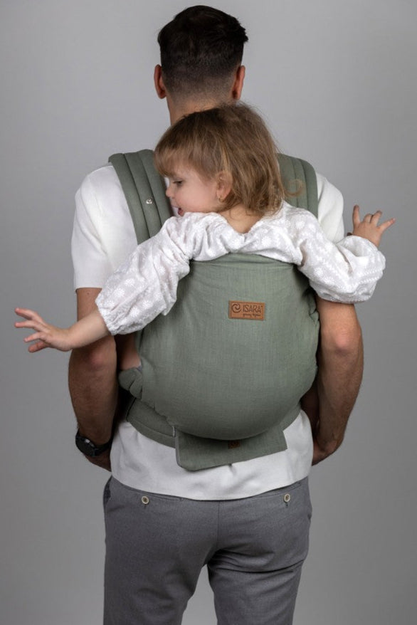 Isara Elite, Bæresele, Sage Green Linen