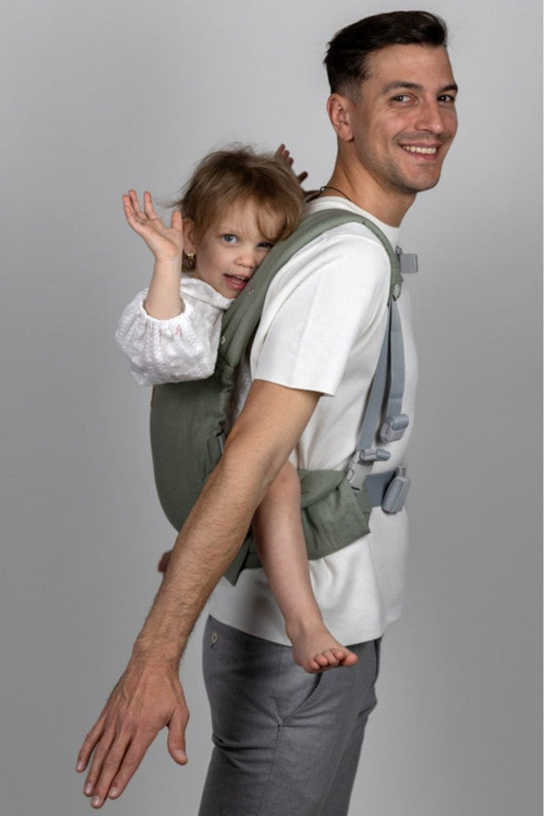 Isara Elite, Bæresele, Sage Green Linen