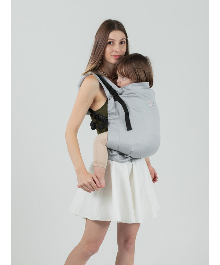 Isara Preschooler bæresele, Bomuld, Pearl Grey