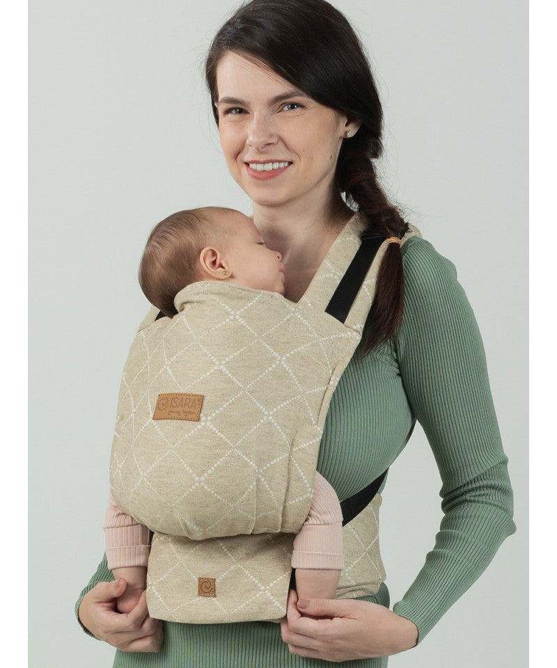 Isara Quick Full Buckle V2 Bæresele, Hør, Au Naturel