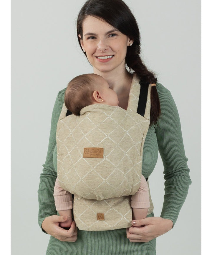Isara Quick Full Buckle V2 Bæresele, Hør, Au Naturel