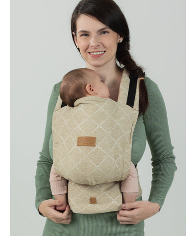 Isara Quick Full Buckle Bæresele, Hør, Au Naturel