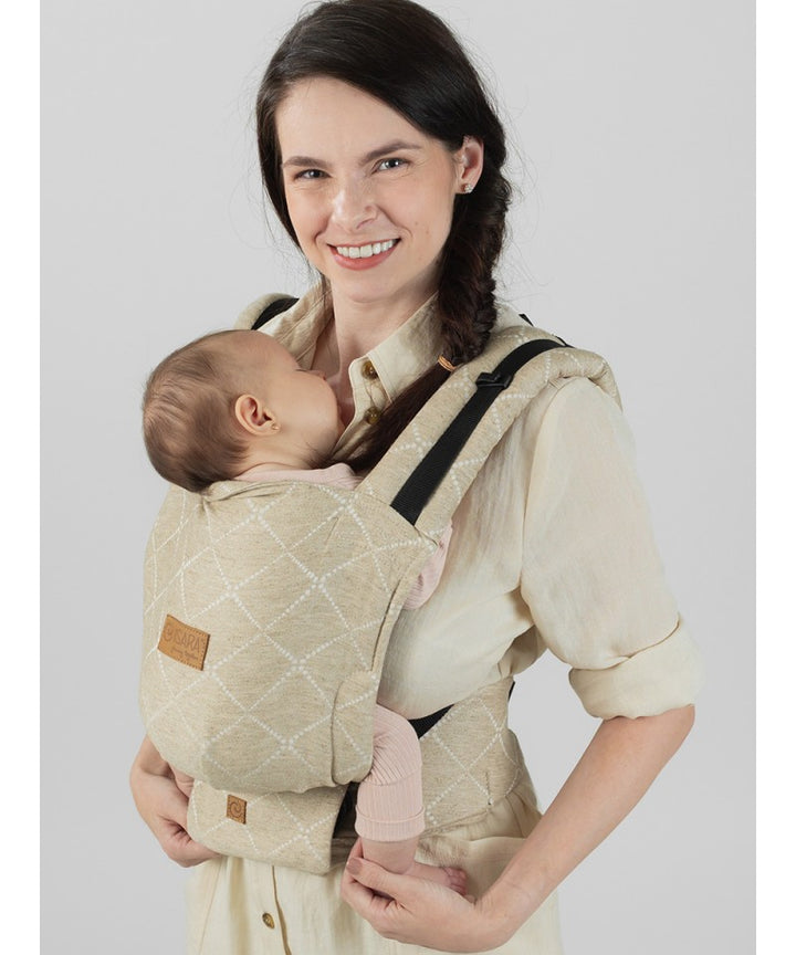 Isara Quick Full Buckle V2 Bæresele, Hør, Au Naturel