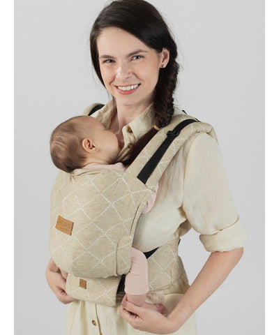 Isara Quick Full Buckle Bæresele, Hør, Au Naturel