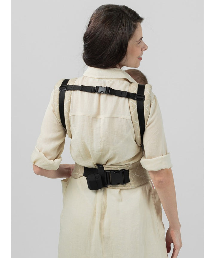 Isara Quick Full Buckle V2 Bæresele, Hør, Au Naturel
