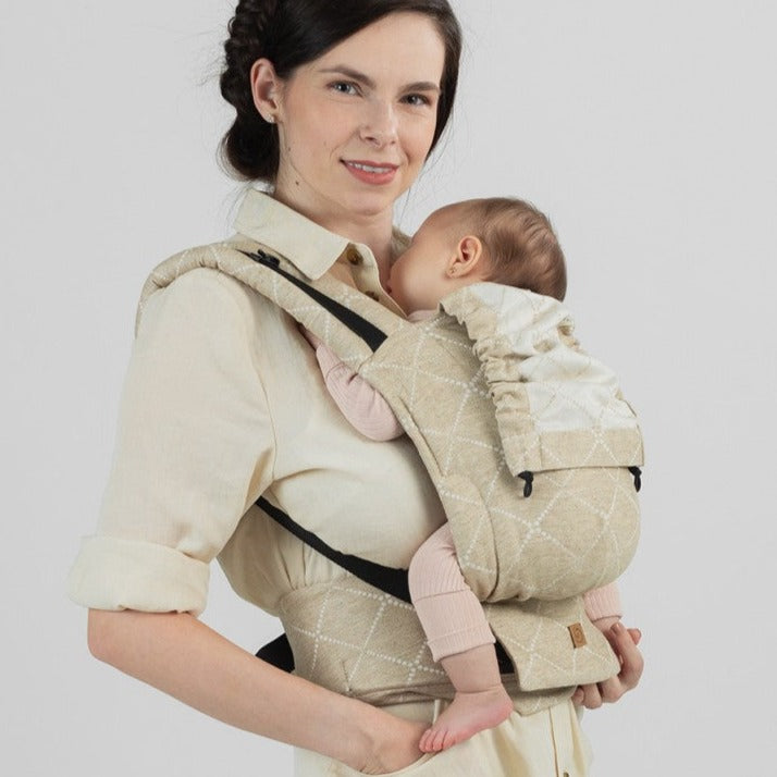 Isara Quick Full Buckle V2 Bæresele, Hør, Au Naturel