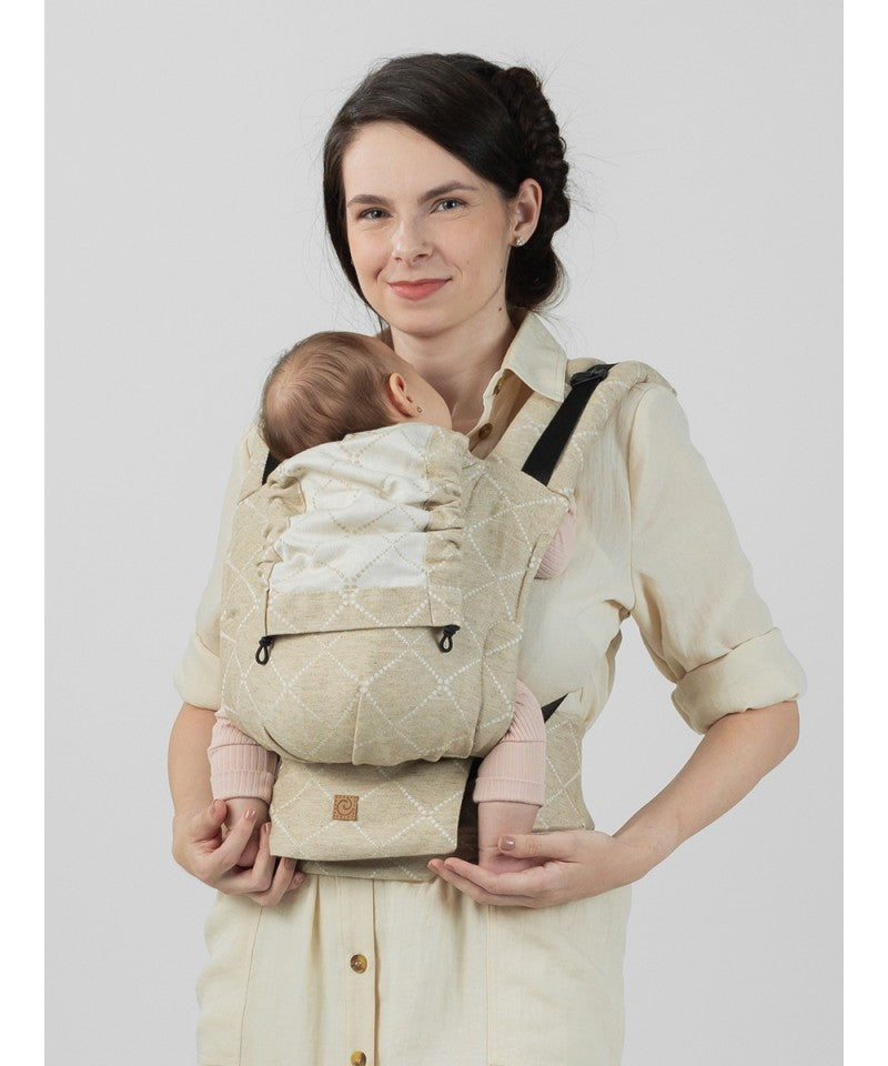 Isara Quick Full Buckle V2 Bæresele, Hør, Au Naturel