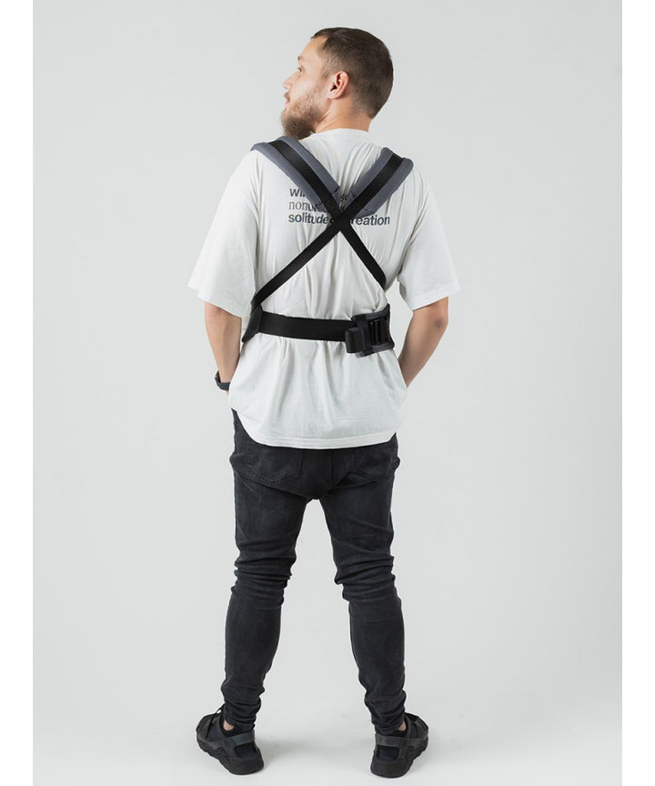 Isara Quick Full Buckle Bæresele, Graphite Linen