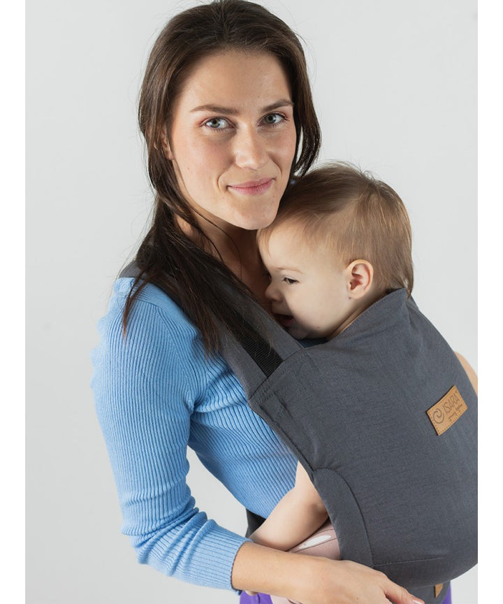 Isara Quick Full Buckle Bæresele, Graphite Linen