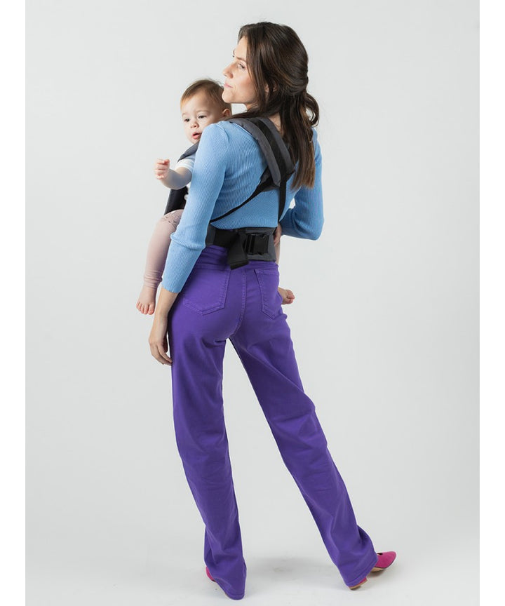 Isara Quick Full Buckle Bæresele, Graphite Linen