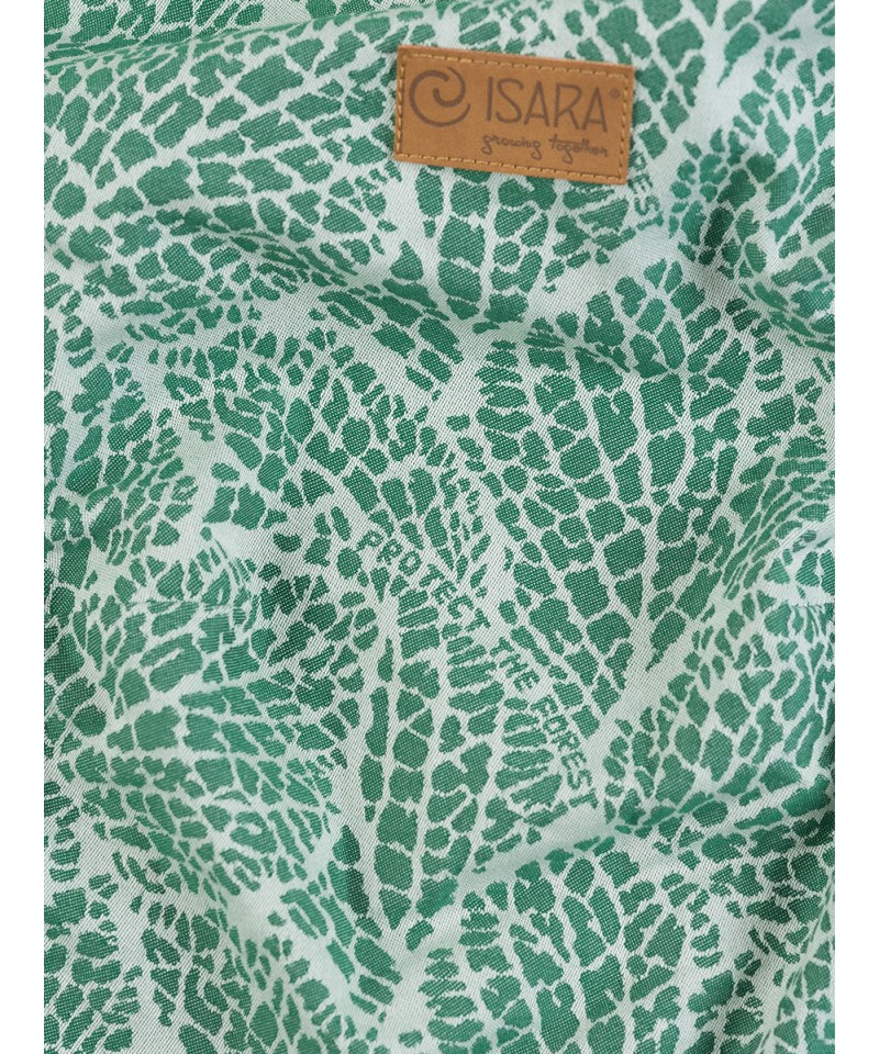 Isara Quick Full Buckle Bæresele, Majestic Green Forest