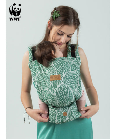 Isara Quick Full Buckle Bæresele, Majestic Green Forest