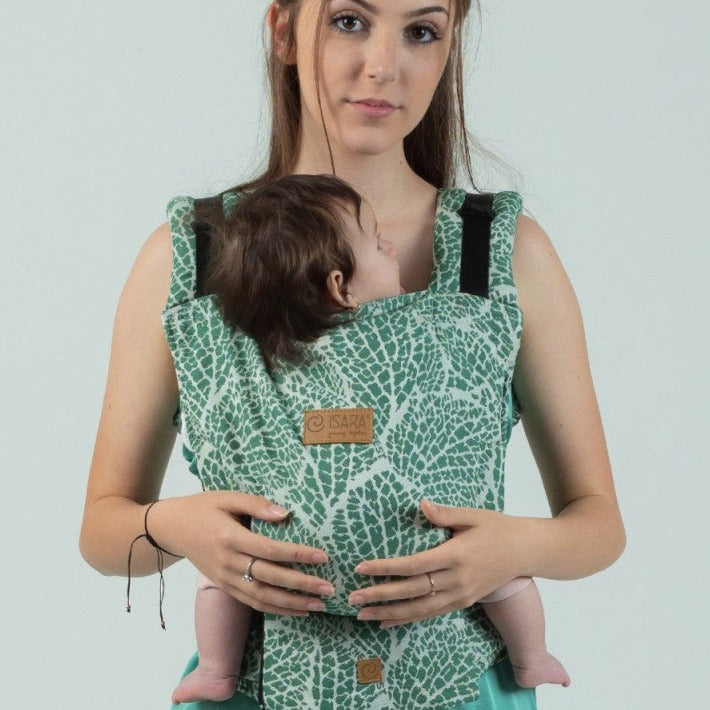 Isara Quick Full Buckle Bæresele, Majestic Green Forest