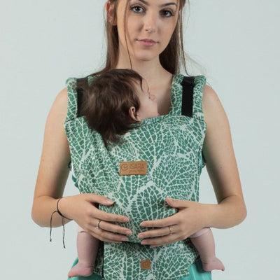 Isara Quick Full Buckle Bæresele, Majestic Green Forest