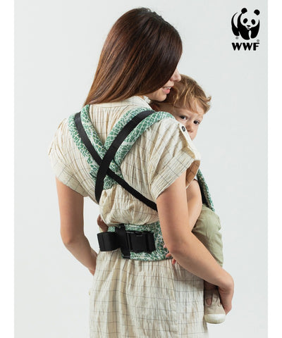 Isara Quick Full Buckle Bæresele, Majestic Green Forest