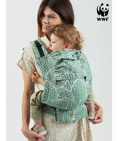 Isara Quick Full Buckle Bæresele, Majestic Green Forest