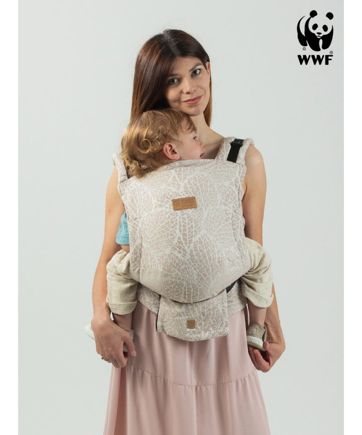 Isara Quick Full Buckle Bæresele, Majestic Ivory Forest