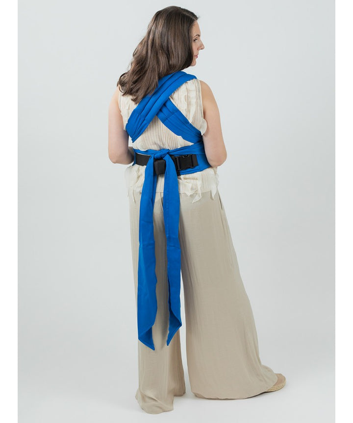 ISARA Quick Half Buckle Bæresele, Bambus, Iris Blue