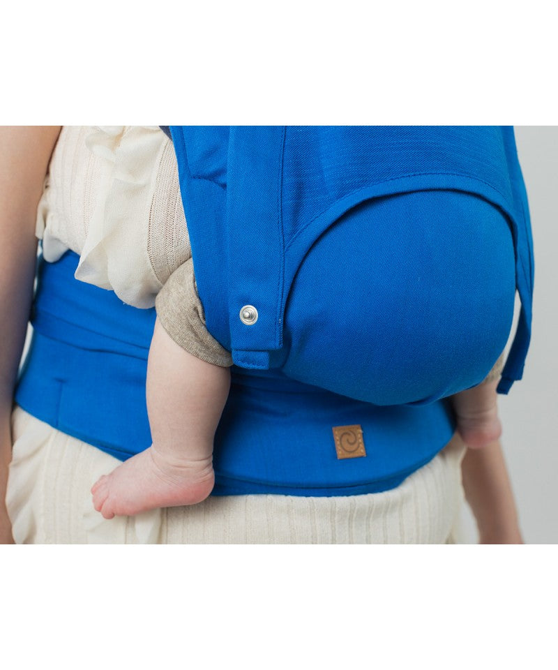 ISARA Quick Half Buckle Bæresele, Bambus, Iris Blue