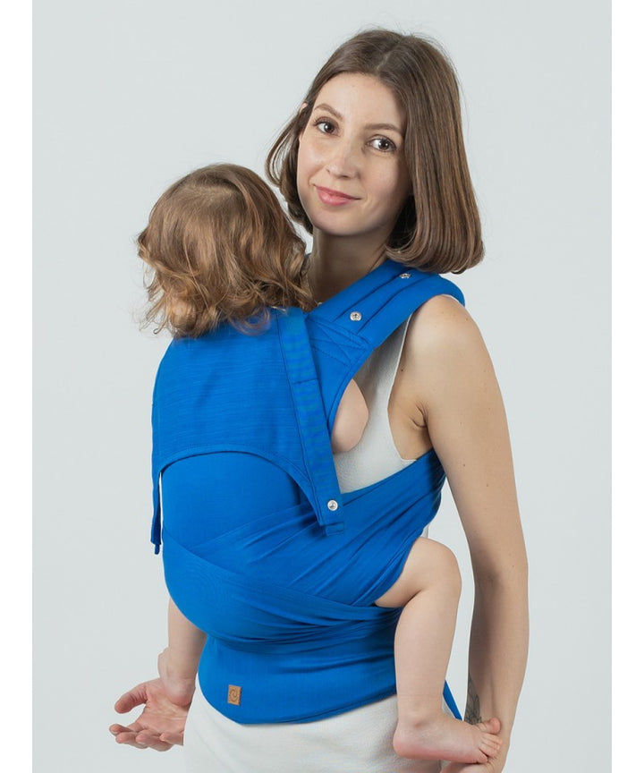 ISARA Quick Half Buckle Bæresele, Bambus, Iris Blue