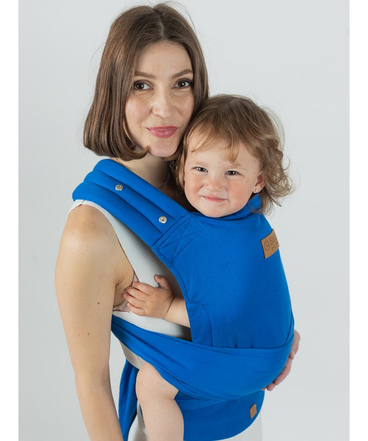 ISARA Quick Half Buckle Bæresele, Bambus, Iris Blue