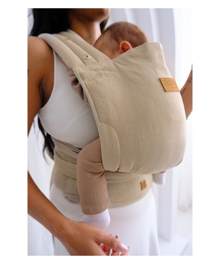 Isara Quick Half Buckle Bæresele, Sandstone Linen