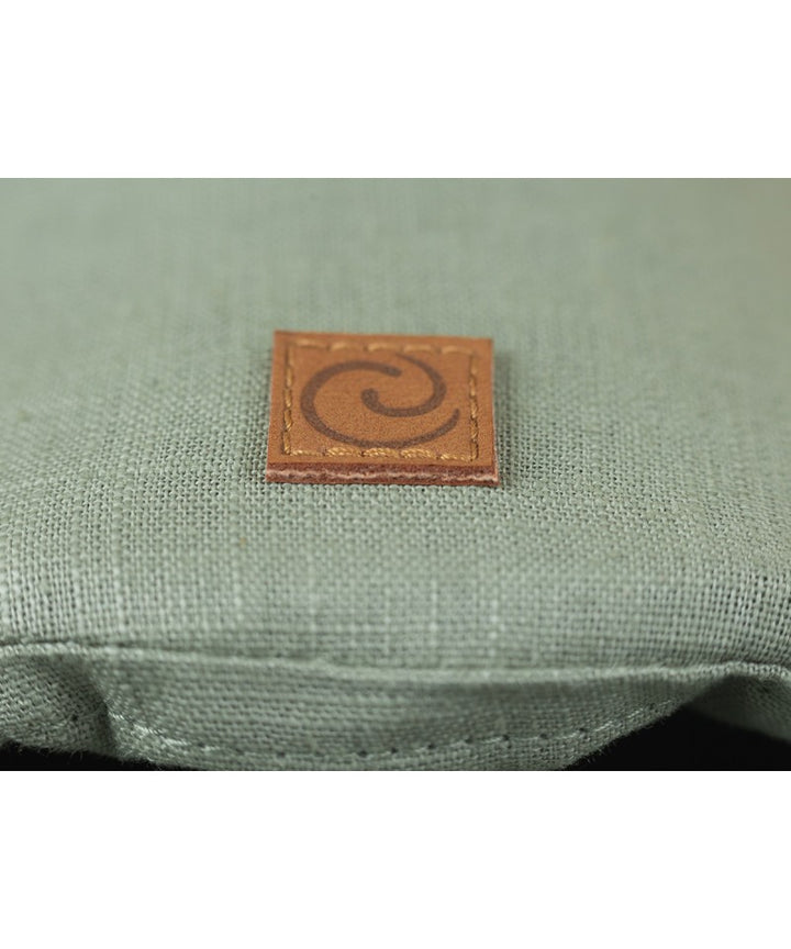 Isara QuickTie Half Buckle, Sage Green Linen