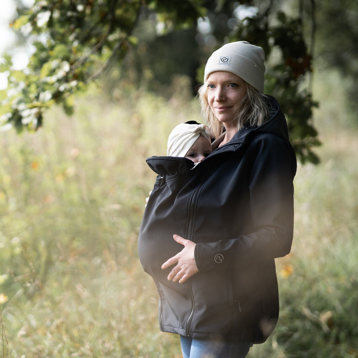Mamalila Bærejakke, Softshell, Sort