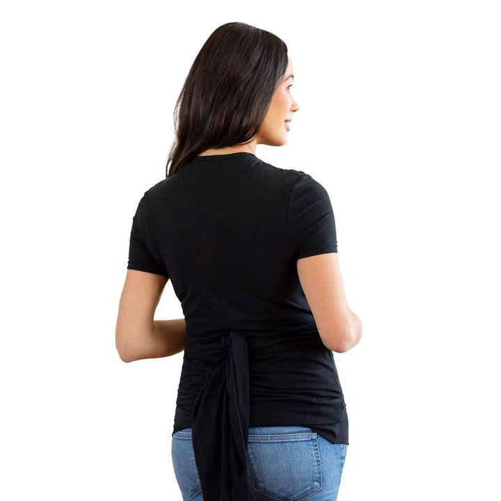Moby Bump & Beyond, bære t-shirt / strækvikle, Sort