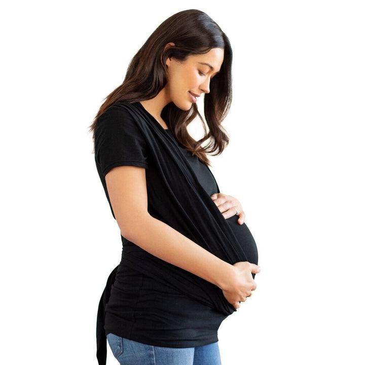 Moby Bump & Beyond, bære t-shirt / strækvikle, Sort