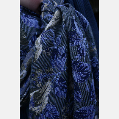 Yaro Ringslynge, La Peonia Trinity Night-Blue Beige Wool